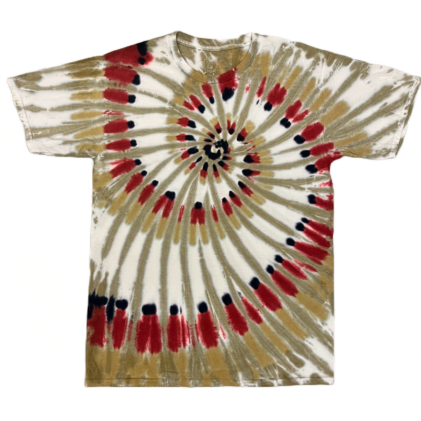 Canyon Red Swirl Tie Dye - eDeadShop