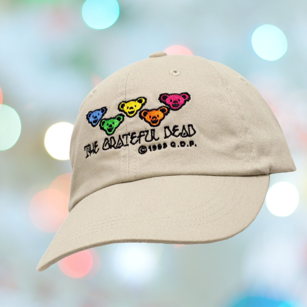 Grateful Dead Bears Hat Tan 100 Cotton eDeadShop