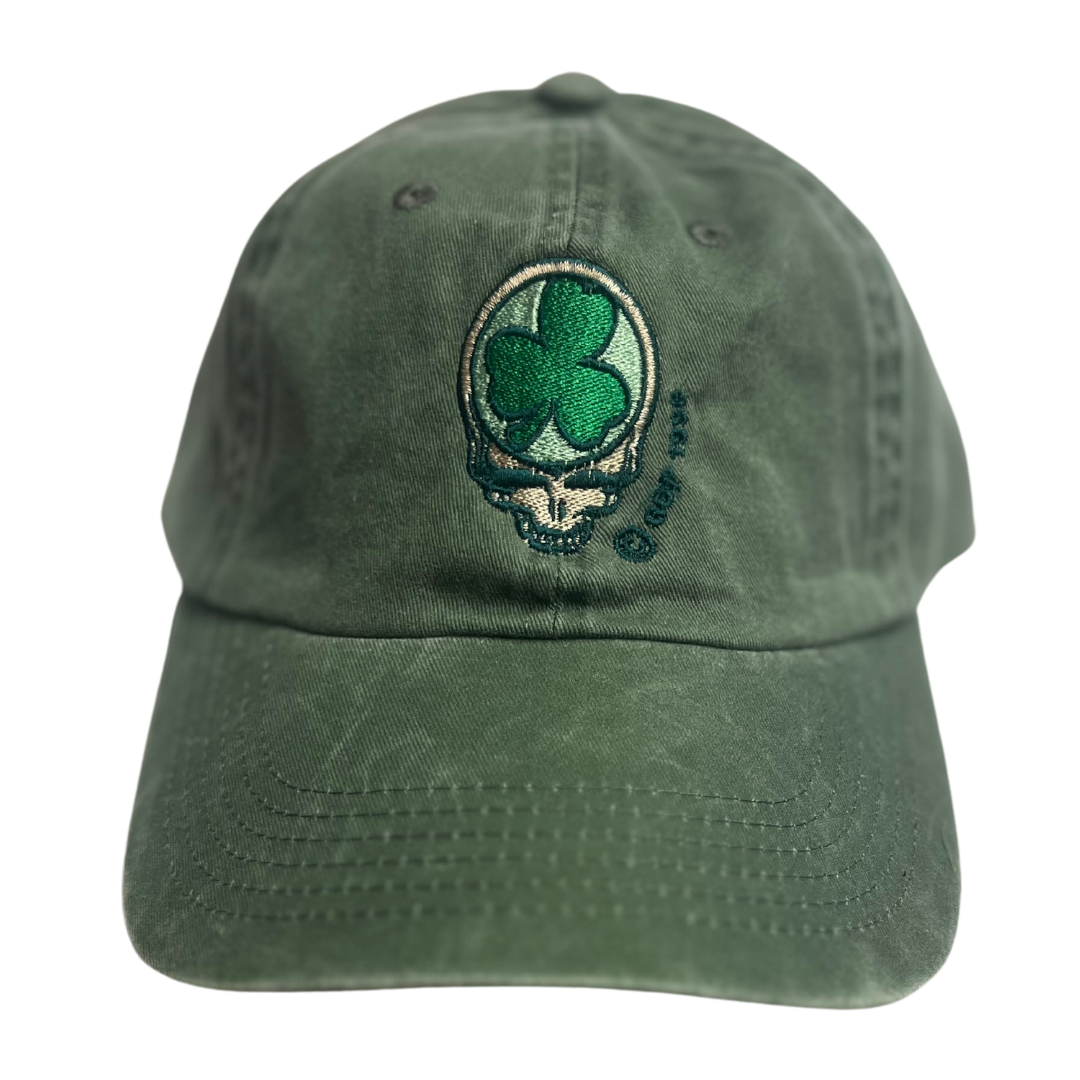 St. Paddy's Day Embroidered Stealie Shamrock Hat