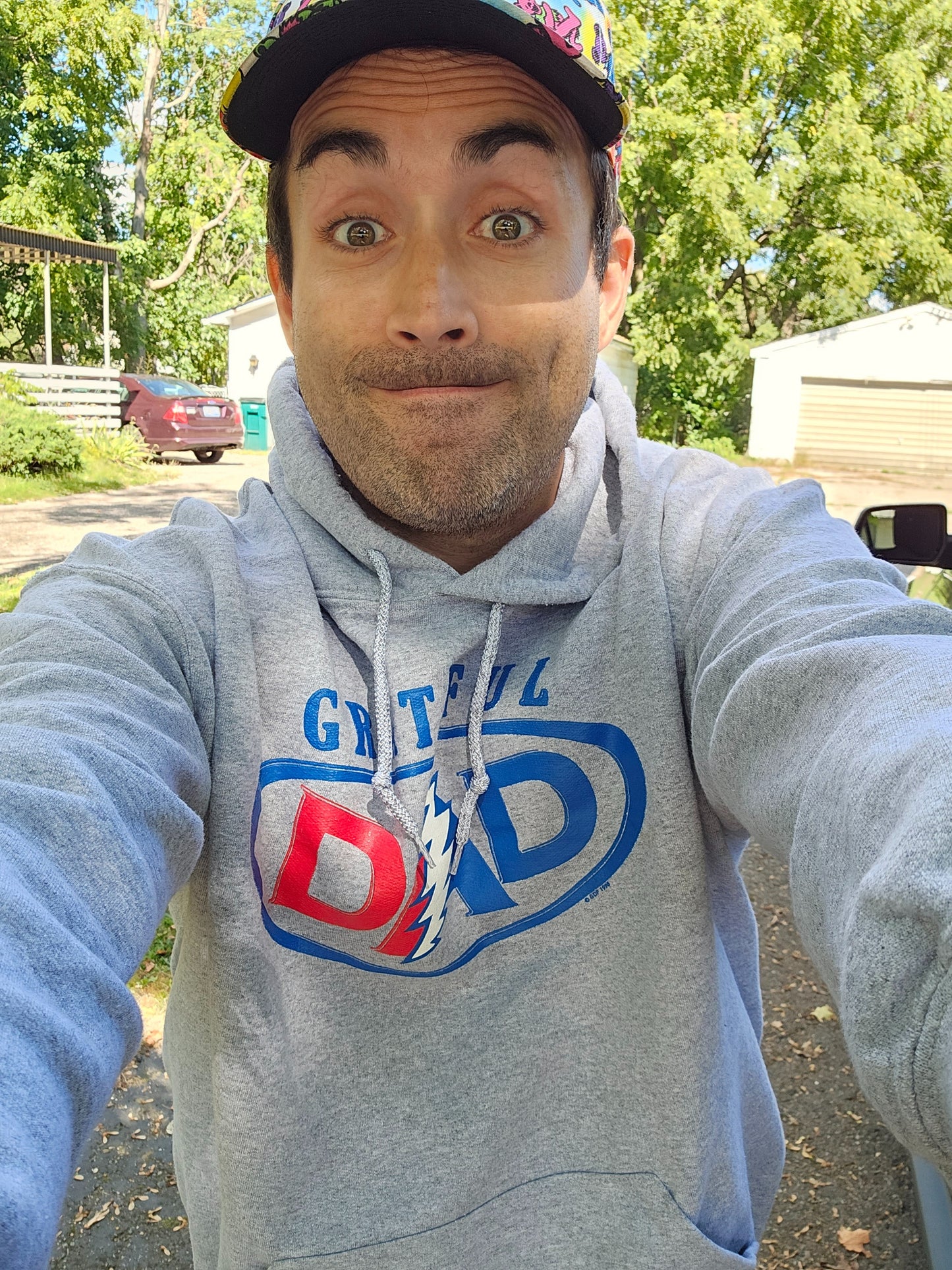 Grateful Dad Hoodie - eDeadShop