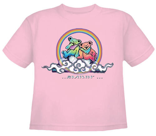 Grateful Dead "Smiling Bears on Pink" Toddler and Youth tee