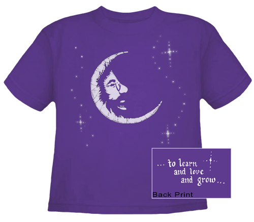 Jerry Garcia "Jerry Moon on Purple" Toddler and Youth t-shirt