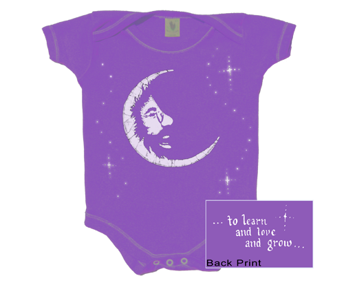 Grateful Dead "Jerry Garcia Moon" Infant Onesie Romper