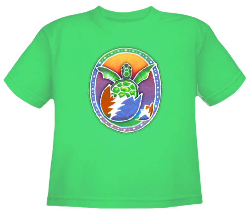 Grateful Dead "Terrapin Kids on Green" Toddler and Youth t-shirt