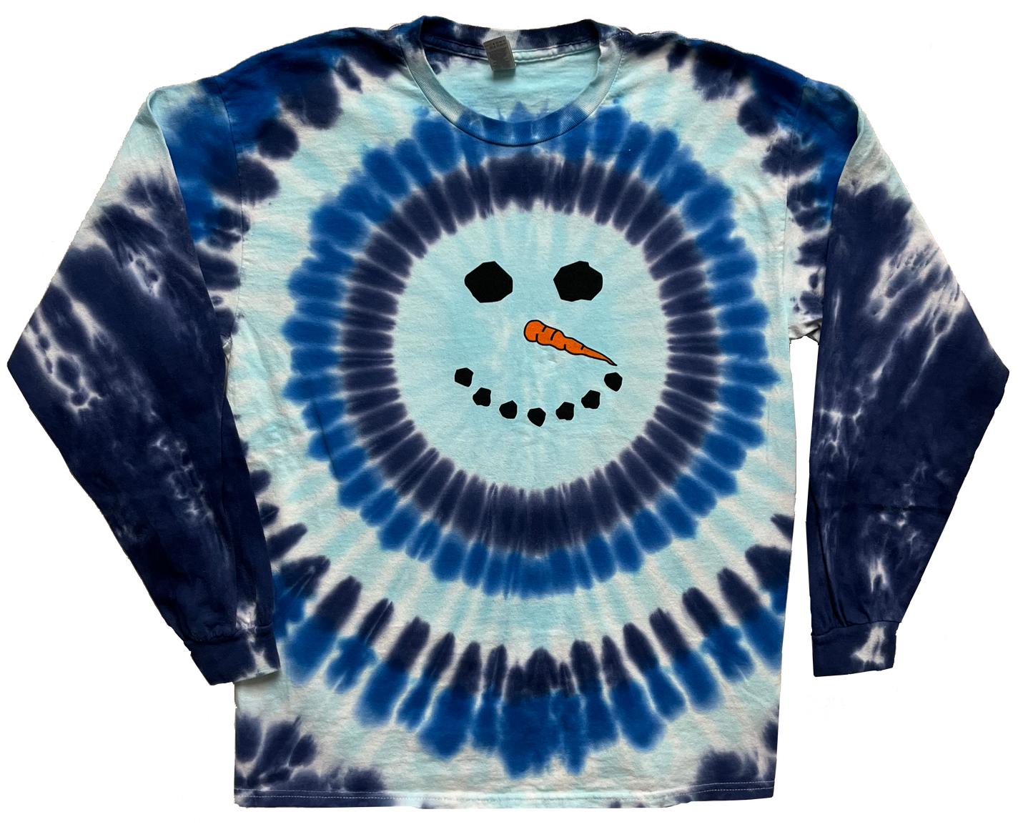 NEW Snowman Long Sleeve Tie Dye - eDeadShop