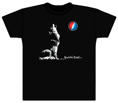 Grateful Dead - Wolf and Stealie Moon T-Shirt