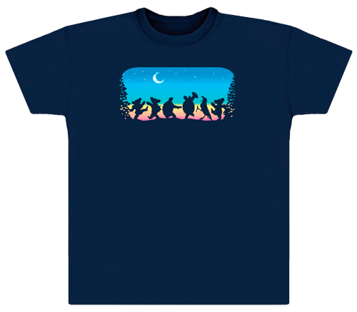 Grateful Dead- Moon Dance on Blue