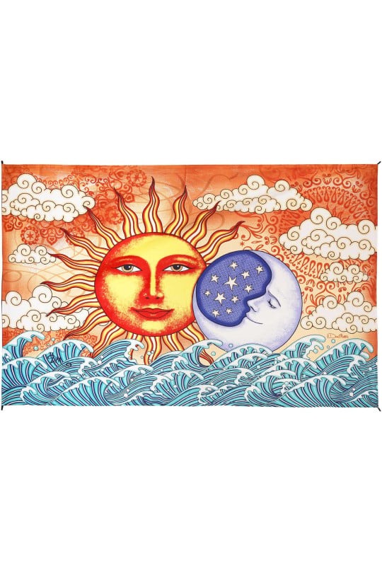 Sun & Moon Ocean Tapestry 60x90 - Art by Dan Morris