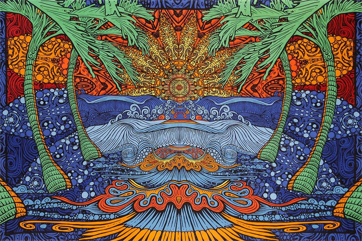 3-D Epic Surf Tapestry - eDeadShop