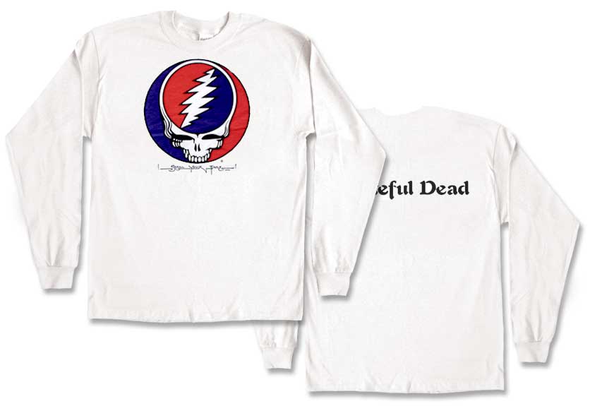 Classic Steal your Face t-shirt Long Sleeve - eDeadShop