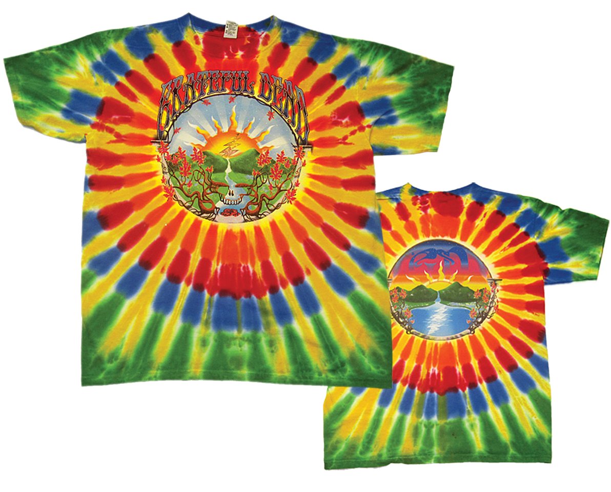 Sundog Grateful Dead Sunrise Tie Dye T-Shirt 4X