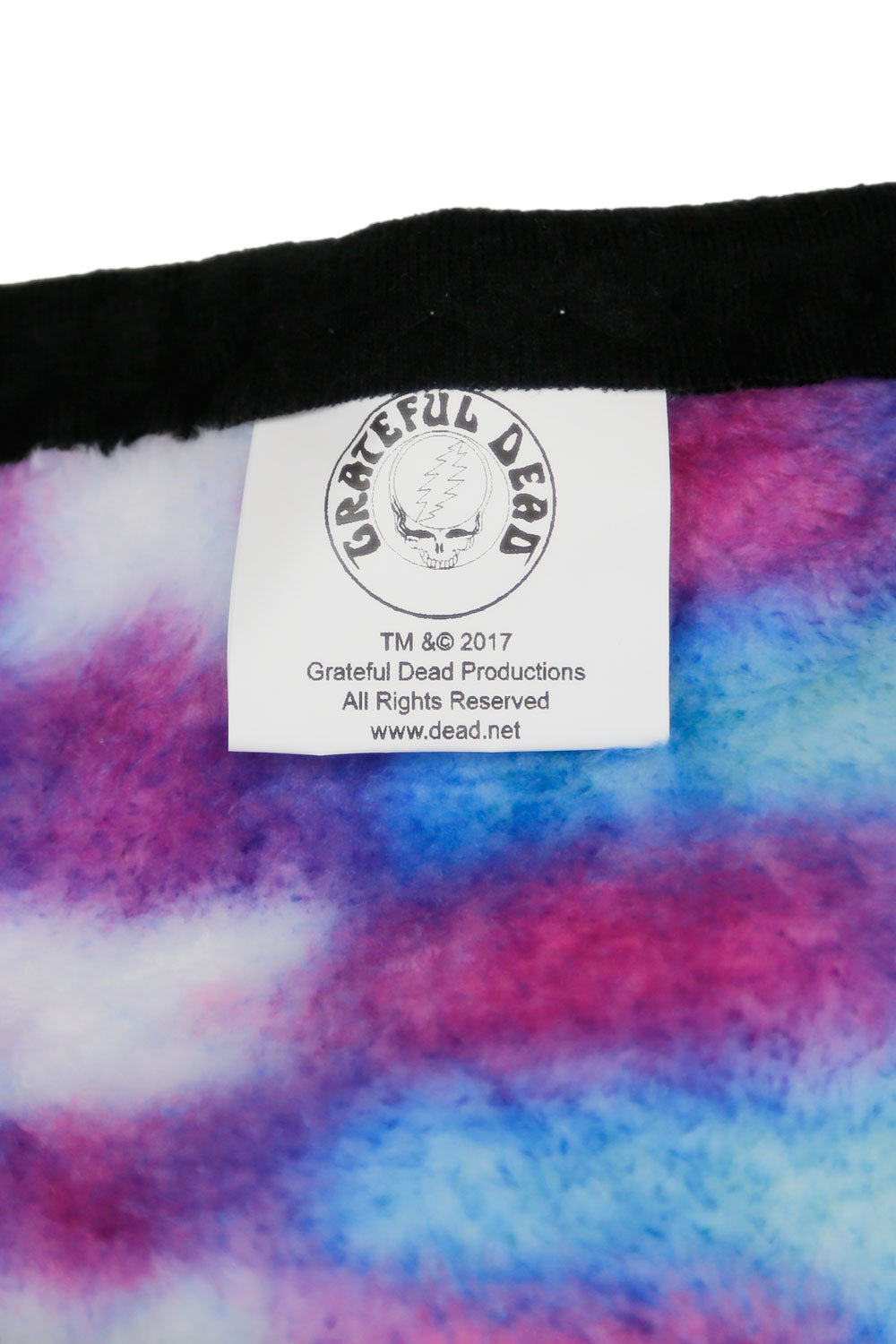 Grateful Dead Tie Dye Bears Fleece Throw Blanket - eDeadShop