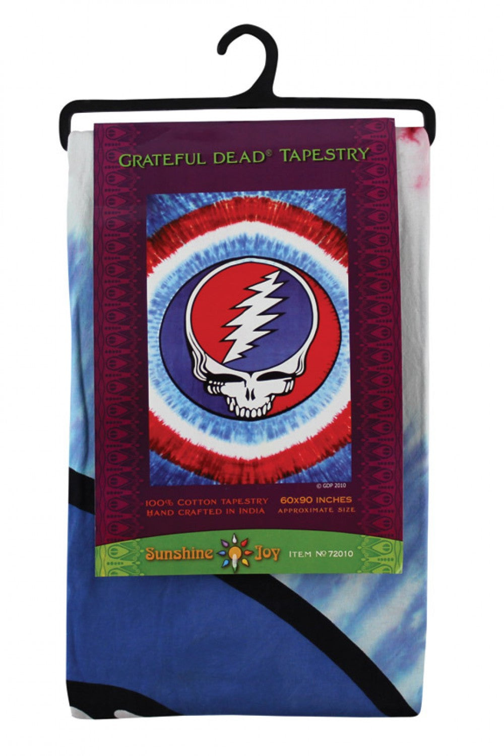 Grateful Dead Red White and Blue Steal Your Face Tapestry - eDeadShop