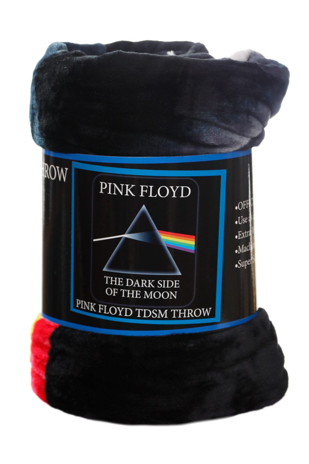 Pink Floyd Dark Side Of The Moon Fleece Throw Blanket - eDeadShop