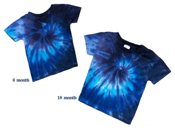 Twilgiht Tie Dye Infant Shirt tie dyed t-shirt - eDeadShop