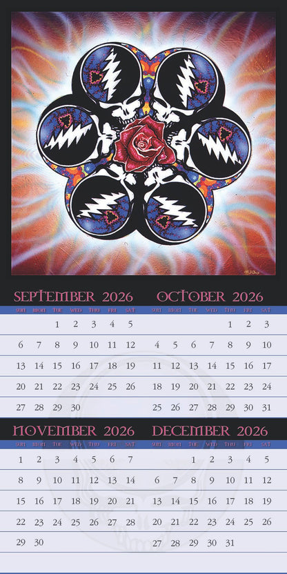 2027 Grateful Dead Wall Calendar