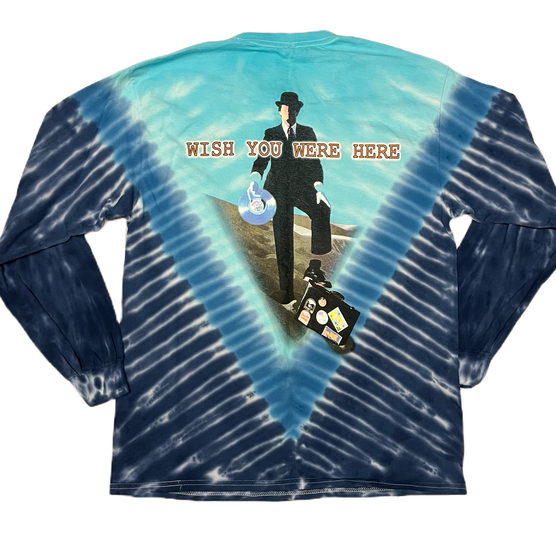 Wish you were here tie 2024 dye shirt