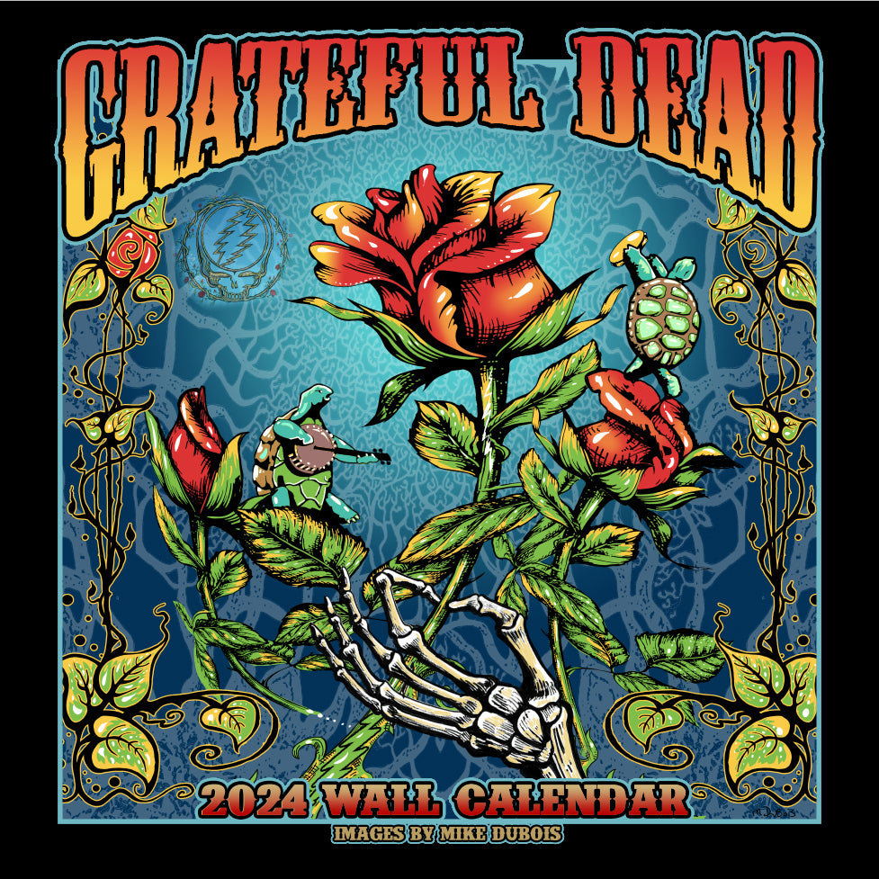 2024 Grateful Dead Wall Calendar 12" x 12"
