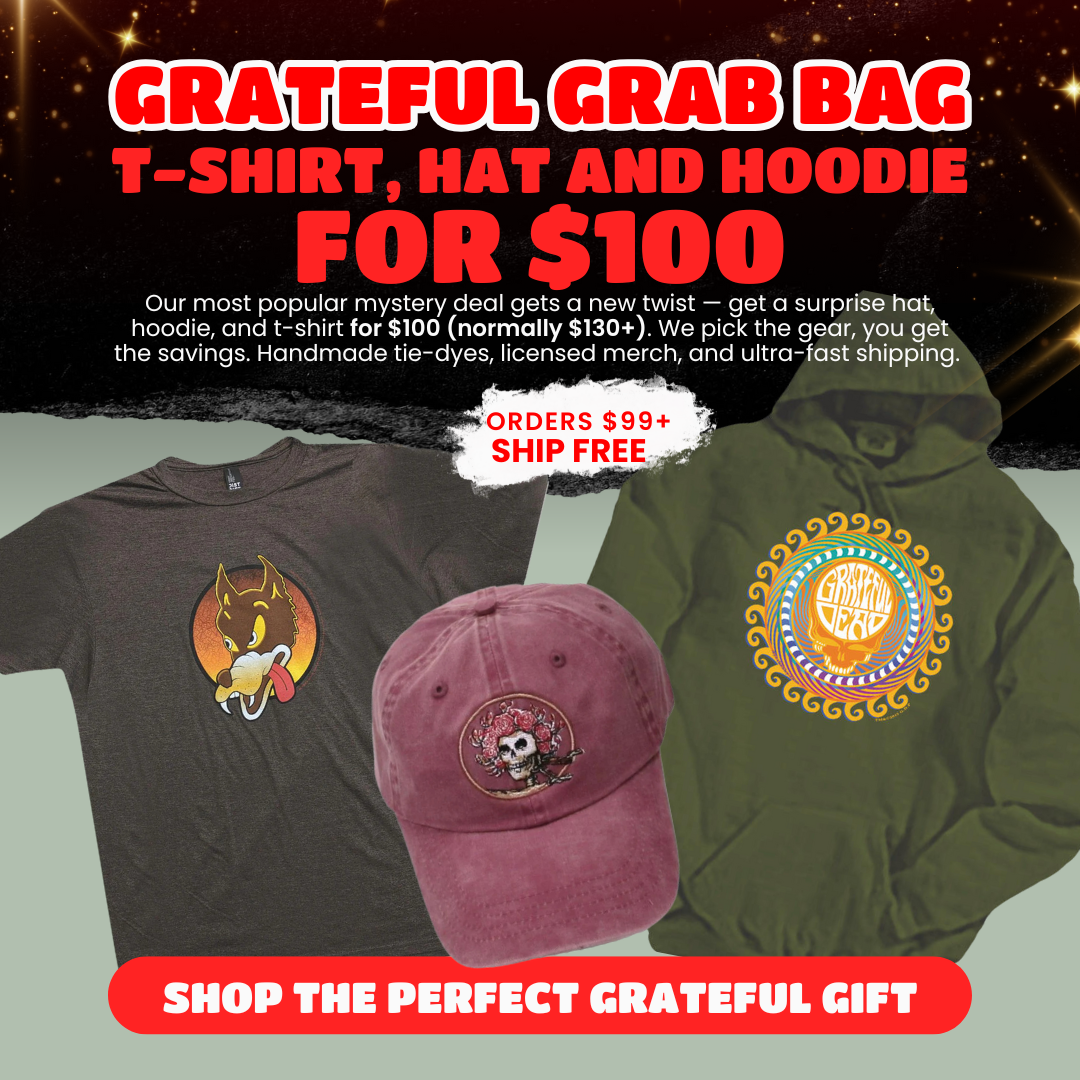 Grateful Grab Bag (Hat, Hoodie t-shirt Combo)