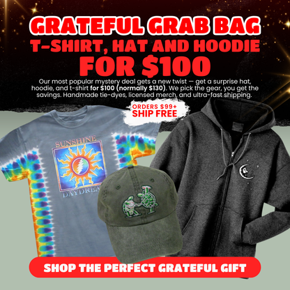 Grateful Grab Bag (Hat, Hoodie t-shirt Combo)