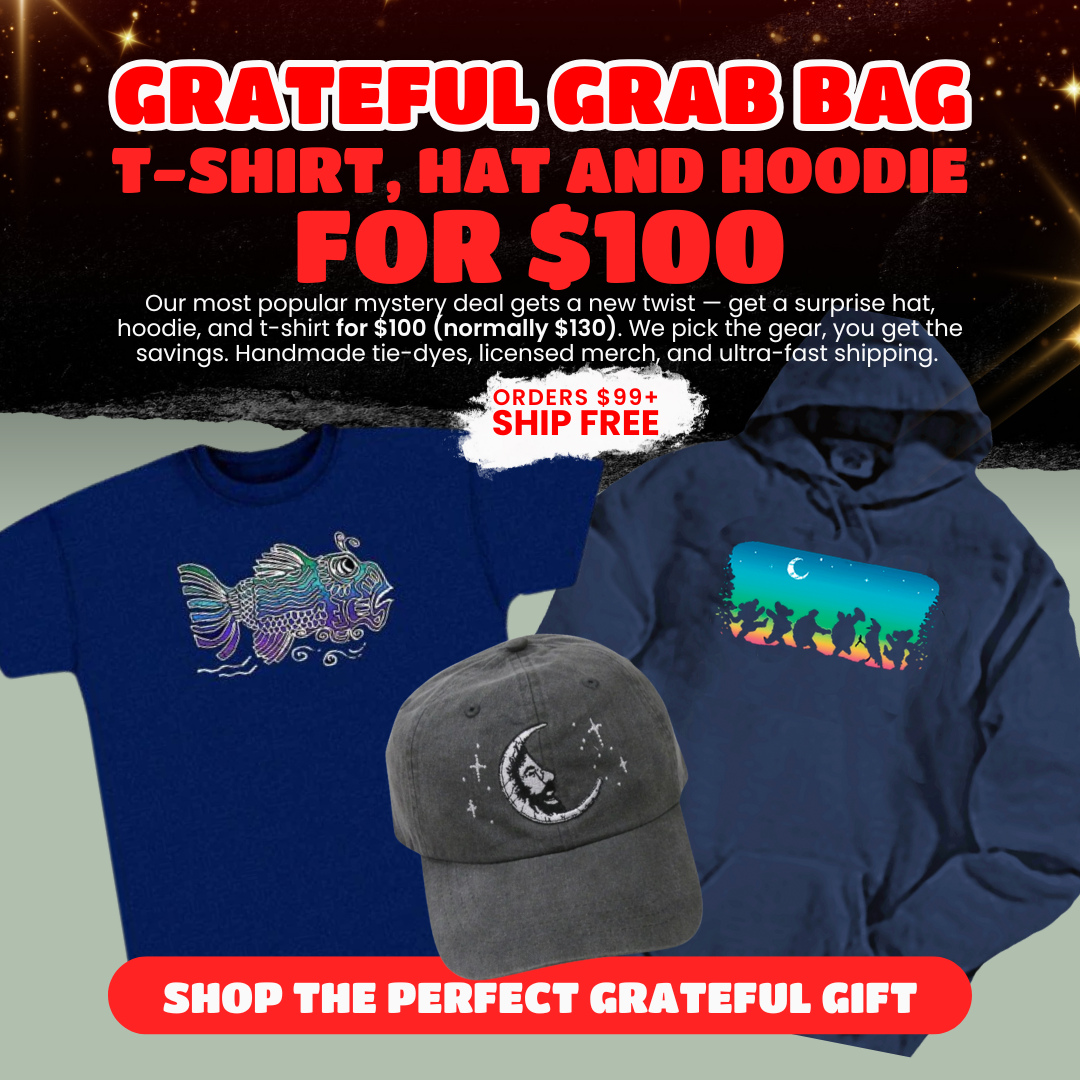 Grateful Grab Bag (Hat, Hoodie t-shirt Combo)