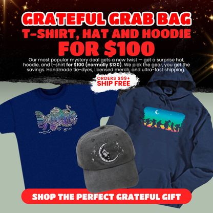 Grateful Grab Bag (Hat, Hoodie t-shirt Combo)
