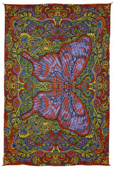 3D Butterfly Daydream Tapestry 90x60 Art by Chris Pinkerton