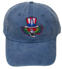 Grateful Dead Psycle Sam Embroidered Hat - Pigment Dyed Navy