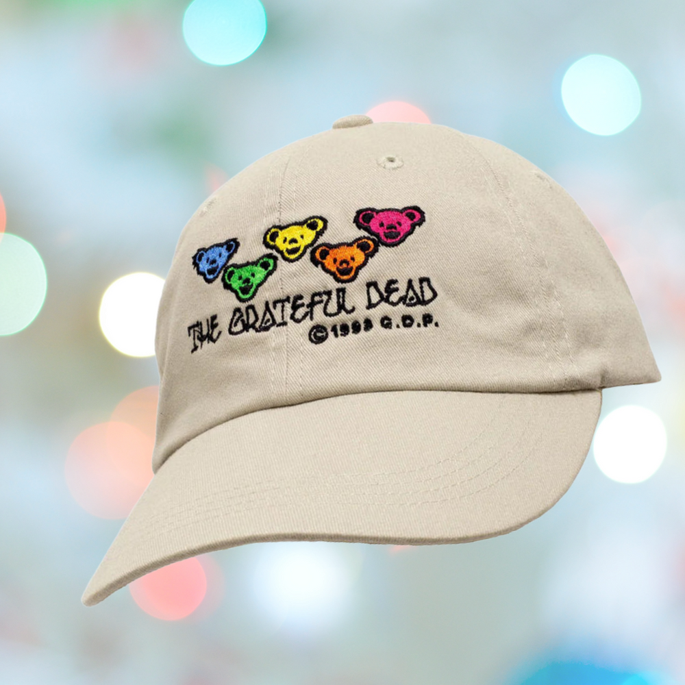 Bear Head Embroidered Hat