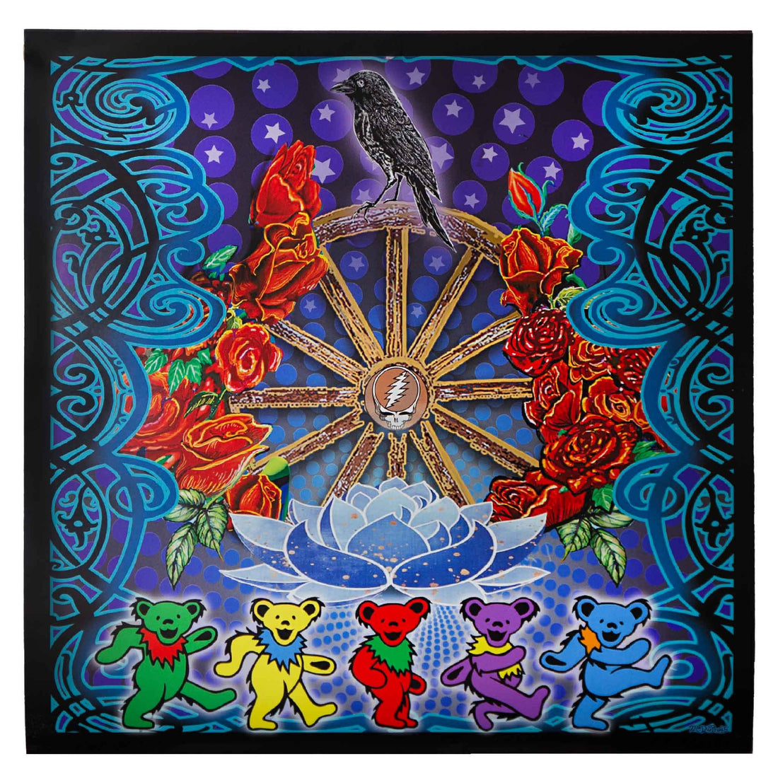 2024 Grateful Dead Wall Calendar 12" x 12"