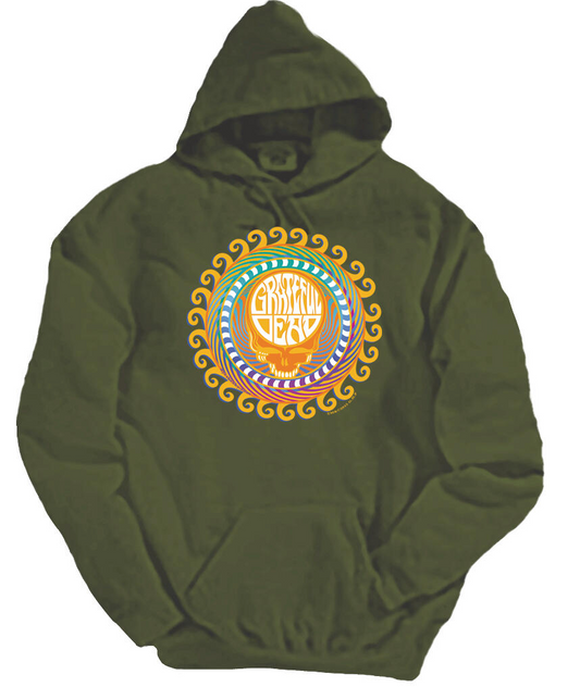 Grateful Dead - Orange Sunshine (Oversized)  Hoodie