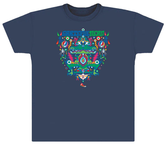 Grateful Dead Alligator on Navy t-shirt