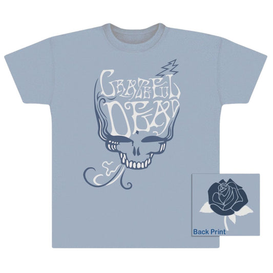 Grateful Dead Blue Rose Smoke T shirt