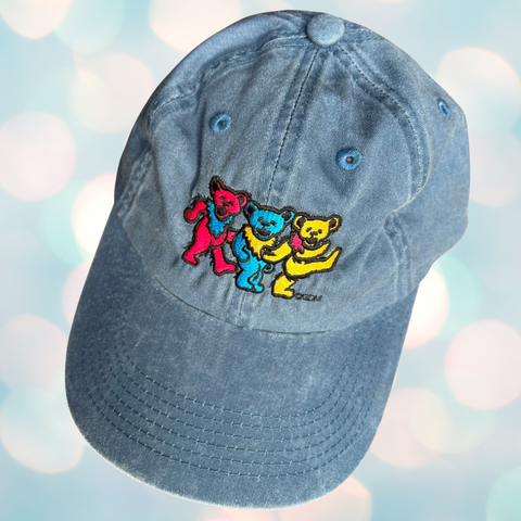 Dancing Bears Embroidered Hat