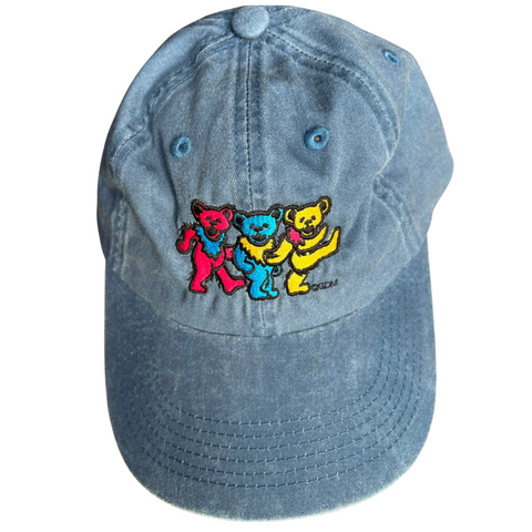 Dancing Bears Embroidered Hat