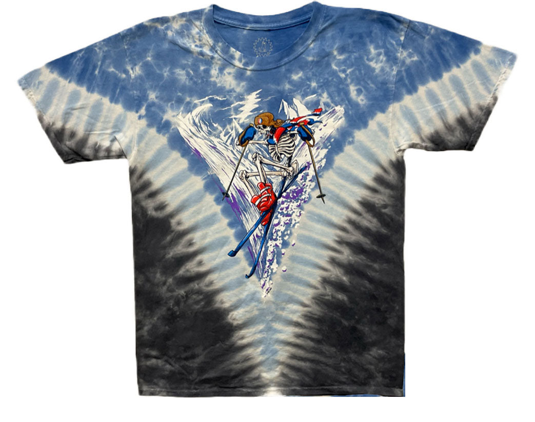 Fresh Powder tie dyed t-shirt