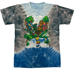Bridge Bears tie dye t-shirt