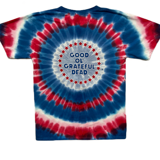 Not Fade Away Grateful Dead Wood Bears Tie Dye T Shirt M