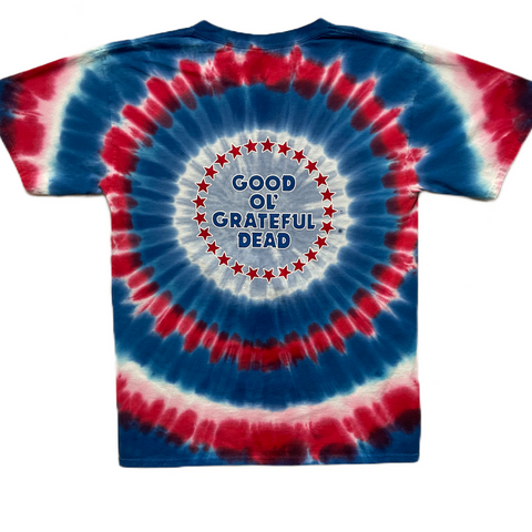 Patriotic Bears tie dyed t-shirt