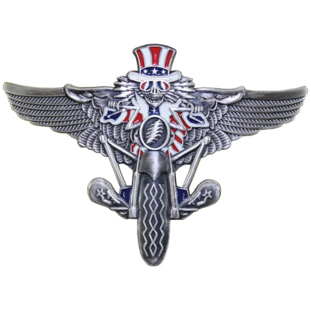 Grateful Dead Psycle Sam Small Pilot Pin Rockwings