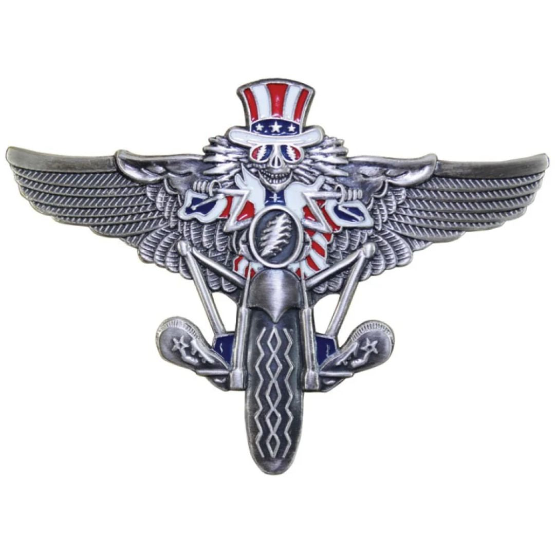 Grateful Dead Psycle Sam Small Pilot Pin Rockwings