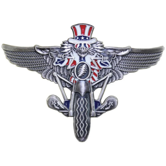 Grateful Dead Psycle Sam Small Pilot Pin Rockwings