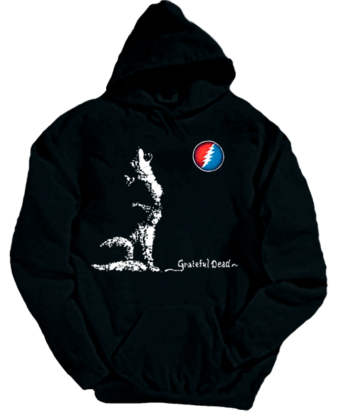 Grateful Dead - Wolf and Stealie (Oversized) Hoodie