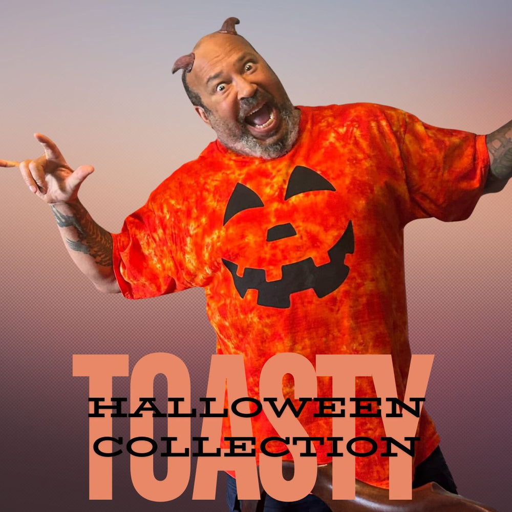 Jack-o-Lantern Tie Dye