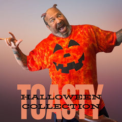 Jack-o-Lantern Tie Dye