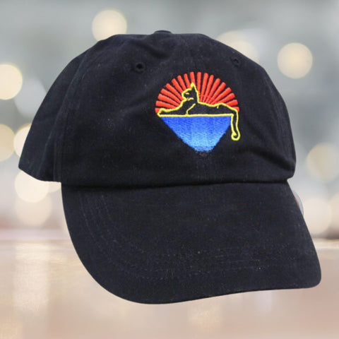 Cats Under the Stars Embroidered Hat