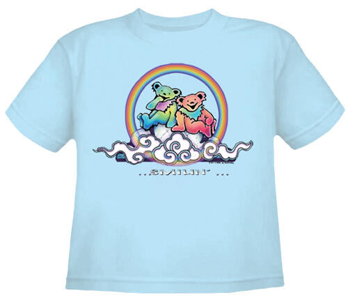 Grateful Dead "Smiling Bears on Blue" Toddler and Youth tee