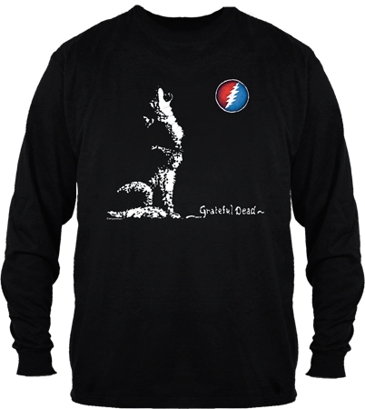 Grateful Dead - Wolf T-Shirt Long Sleeve