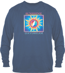 Grateful Dead- Sunshine Daydream on Blue Long Sleeve