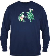 Grateful Dead - Terrapin Station Long Sleeve T-Shirt on Blue
